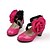 cheap Girls&#039; Shoes-Girls&#039; Shoes Leatherette Spring / Summer / Fall Comfort / Ankle Strap Flower for Black / Red / Rubber