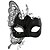 billige tilbehør-Maske Cosplay Festival/Højtider Halloween Kostumer Sort Ensfarvet / Blonde Maske Halloween / Karneval Unisex Metal