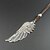 cheap Men&#039;s Necklaces-Men&#039;s Pendant Necklaces Others Wings / Feather Leather Alloy Unique Design Fashion Jewelry For Gift Casual