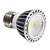 Недорогие Лампы-3W E26/E27 Точечное LED освещение COB 50-240 lm Тёплый белый Регулируемая AC 220-240 V