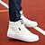 cheap Men&#039;s Sneakers-Men&#039;s Shoes Leatherette Spring Summer Fall Winter Lace-up For Casual Black White Brown Yellow