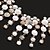 cheap Necklaces-Senlan Women&#039;s Elegant Crystal Flower Tassel Necklace