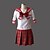 abordables Costumes Carrière et Déguisements Profession-Cute Girl Red Check Jazz Modèle Laine Sailor Uniforme scolaire