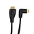 billige HDMI-kabler-v1.4 mini HDMI-kabel mini hdmi mandlige til HDMI mandlige forgyldt højre albue foråret linje