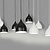 baratos Luzes pendentes-Moderno/Contemporâneo Estilo Mini Luzes Pingente Luz Descendente Para Quarto Cozinha Sala de Jantar Quarto de Estudo/Escritório Lâmpada
