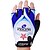 cheap Bike Gloves / Cycling Gloves-Nuckily Bike Gloves / Cycling Gloves Mountain Bike Gloves Mountain Bike MTB Breathable Anti-Slip Sweat-wicking Protective Half Finger Sports Gloves Silicone Gel Terry Cloth White+Blue for Adults&#039;