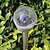 cheap Solar String Lights-Set of 2 Color Changing Solar Crackle Glass Ball Stake Light Garden lamp