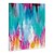 olcso Népszerű művészek olajfestményei-Kézzel festett Absztrakt Függőleges Vászon Hang festett olajfestmény lakberendezési Egy elem