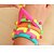 cheap Hair Jewelry-Color Matching the Ball High Elasticity Elastic Rope Hair Accessories (Color Random)