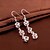 cheap Earrings-Women&#039;s Drop Earrings Dangle Earrings Silver Plated Earrings Jewelry Silver For