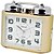cheap Alarm Clocks-Telesonic™ Europe Style Double Bell Night-light Mute Alarm Clock