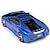 billige Portable høyttalere-Cool Mini Racing Car Stil høyttaler med oppladbart TF / USB / FM-radio (assorterte farger)