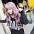 preiswerte Synthetische Perücken-Synthetic Wig Wavy Wavy With Bangs Wig Long Purple Synthetic Hair 20 inch Women&#039;s Purple