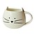 billige Krus og kopper-300ml svart og hvitt søt kattdyrkopper kreativt vannkrem (5.1 &quot;x4.3&quot; x3.7 &quot;)