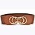 cheap Women&#039;s Belt-Women&#039;s Vintage Cute Party Work Casual Leather Waist Belt Wide Belt