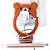 abordables Organisation du bureau-petit ours titulaire de charge de mobile en plastique en forme (couleur aléatoire) x 1 pcs