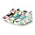 cheap Boys&#039; Shoes-Boys&#039; Leather / Tulle Spring / Summer / Fall Comfort Flat Heel Magic Tape Pink / Silver / Gold