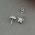 cheap Earrings-Stud Earrings Sterling Silver Cubic Zirconia Silver Jewelry Silver Wedding Party Daily Casual Costume Jewelry