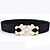 cheap Women&#039;s Belt-Women&#039;s Vintage Cute Party Work Casual Leather Alloy Skinny Belt Waist Belt