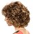cheap Synthetic Trendy Wigs-fashion lady short brown blonde mixed curly cosplay full wigs