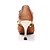 cheap Dance Shoes-Women&#039;s Latin Satin Sandal Rhinestone Stiletto Heel Black Brown Non Customizable