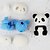 cheap Office &amp; School Supplies-Cute Detachable Panda Shaped Eraser (Random Color x 2 PCS) For School / Office