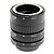 preiswerte Objektive-Aluminium-Legierung 3-teilige Makro Verlängerungsrohr-Set für Nikon (silber)