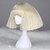 cheap Synthetic Trendy Wigs-Synthetic Wig Straight kinky Straight kinky straight Straight With Bangs Wig Blonde Short White Synthetic Hair 12 inch Women&#039;s With Bangs Blonde