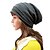 baratos Chapéu de gorro-Mulheres Festa Beanie / Slouchy Final de semana Cor Sólida Chapéu / Inverno / Vintage / Chapéu e Boné