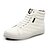 cheap Men&#039;s Sneakers-Men&#039;s Shoes Leatherette Spring Summer Fall Winter Lace-up For Casual Black White Brown Yellow
