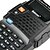 billige Walkie-talkies-baiston bst-598uv vanntett støtsikkert dual-band dual-skjerm dual-standby walkie talkie - svart