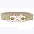 cheap Women&#039;s Belt-Women&#039;s Vintage Cute Party Work Casual Leather Alloy Skinny Belt Waist Belt