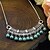 cheap Necklaces-Women&#039;s Statement Necklaces Resin Alloy Fashion Classic Red Blue Jewelry Party Daily Casual 1pc