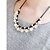 cheap Strand Necklaces-Women&#039;s Synthetic Opal Beaded Necklace Leather Imitation Diamond Snake Ladies Luxury Necklace Jewelry For Wedding Party Daily Casual