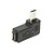 billige Strøm-adaptere-9mm lang stik 90 grader ret vinklet mikro USB 2.0 5pin mandlige og kvindelige forlængelse adapter