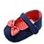 זול נעלי תינוקות-נעלי תינוק יומיומי כותנה שטוחות כחול