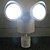 billige Udendørsbelysning-22-LED Motion Sensor Sikkerhed Flood Solar Light White Color Krop Double Head