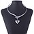 cheap Necklaces-Pendant Necklaces Circle Heart Alloy Personalized Luxury Love Simple Style Jewelry For Party Daily Casual