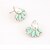 cheap Earrings-Women&#039;s Stud Earrings Ladies Fashion Elegant Bridal Resin Earrings Jewelry White / Blue / Pink For Wedding Party Daily Office &amp; Career