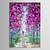 tanie Pejzaże-Hang-Malowane obraz olejny Ręcznie malowane - Krajobraz Nowoczesne Naciągnięte płótka / Rozciągnięte płótno