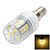 ieftine Becuri-Spoturi LED Bulb LED Glob Becuri LED Corn 300-400 lm E14 T 27 LED-uri de margele SMD 5730 Alb Cald 220-240 V / RoHs