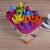 cheap Kitchen Utensils &amp; Gadgets-6 Cells Umbrella Ice Cream Tray Cube Mould Mold with Stick(Random Color) ,  Plastic 6.4&quot;x4.4&quot;X6&quot;