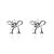 cheap Earrings-Stud Earrings Sterling Silver Cubic Zirconia Silver Jewelry Silver Wedding Party Daily Casual Costume Jewelry