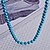 olcso Nyakláncok-Női Strands Necklace Gyanta Ezüst Kék Aranyozott Nyakláncok Ékszerek Kompatibilitás Parti Napi Hétköznapi