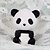 preiswerte Büro- und Schulartikel-süßer abnehmbarer Panda-Radiergummi (zufällige Farbe x 2 Stück) für Schule / Büro