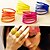 cheap Rings-Women&#039;s Layered Band Ring - Alloy Personalized, Cute, Multi Layer 7 Yellow / Rose / Blue For Party Daily Casual