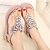 cheap Women&#039;s Sandals-Women&#039;s Summer T-Strap Leatherette Casual Flat Heel Rhinestone Purple Beige