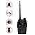 olcso Kézi adóvevők-baiston BST-598uv vízálló ütésálló dual-band dual-display dual-standby walkie talkie - fekete