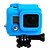 halpa GoPro-tarvikkeet-Suojakotelo Vedenkestävä Turvallisuus Protective varten Toimintakamera Gopro 2 Gopro 3+ Silikoni