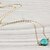 cheap Necklaces-Women&#039;s Turquoise Pendant Necklace Solitaire Ladies Simple Basic European Resin Turquoise Alloy Blue Necklace Jewelry 1pc For Party Casual Daily
